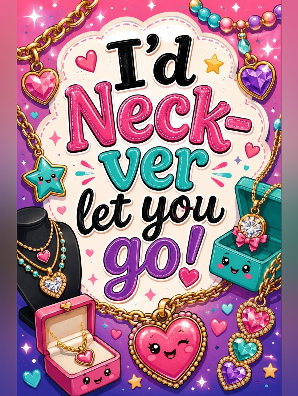 I'd Neck-ver Let You Go!